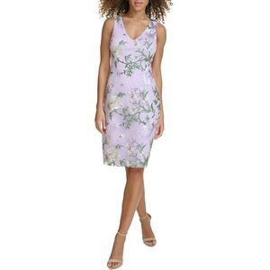 SIENA Womens Embroidered Midi Dress, Multicoloured, NWT